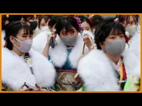 SLIDESHOW.日本の成人の日のお祝い (SLIDESHOW: Coming of Age Day celebrations in Japan)