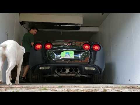 Corvette C6 LS3 COLD START Hooker Blackheart Axle Back - No Mufflers