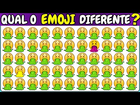 🕵️‍♀️👀FIND THE DIFFERENT EMOJI Genius Edition Only 🧠ONLY 5% GET ALL GAMES RIGHT