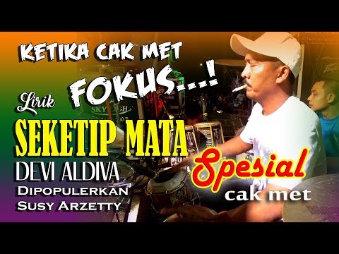 SEKETIP MATA waooow ketika cak met FOKUS lagu jadi GASPOL - LIRIK - DEVI ALDIVA NEW PALLAPA