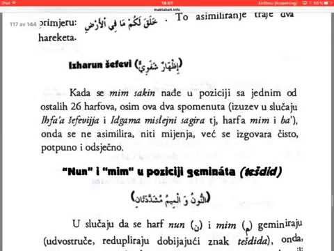 Tedžvid - osnovna pravila - 2/4 dio