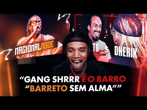 2 REACT EM 1 - BARRETO DESTRUIU NO REGIONAL E BARRETO X DERICK - NEO REAGE 