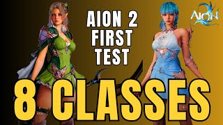 Aion 2 - 8 CLASSES FEEDBACK FROM FIRST TEST KOREA! Review From Aion Veteran Player! New MMORPG 2025