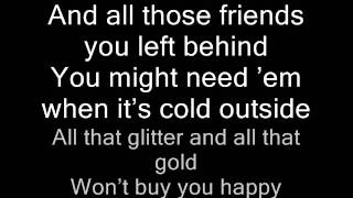 Glitter and Gold Rebecca Ferguson lyrics