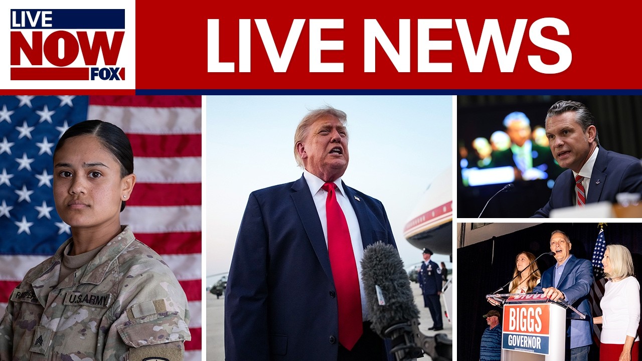 LIVE NEWS: Iran War price tag, Trump ally wins AZ gov. nomination, Trump travels to GA