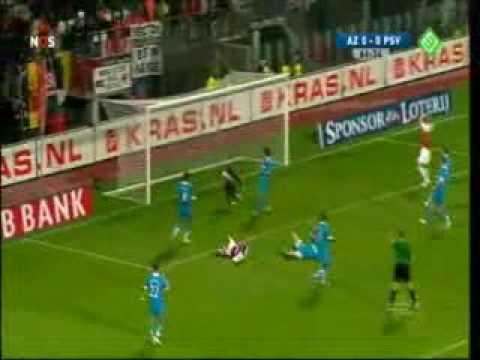 Eredivisie 2009 : J03 : AZ - PSV : 1-0