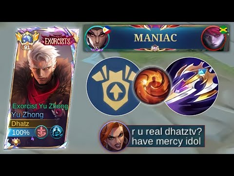 18 KILLS USING THIS GLOBAL YU ZHONG EMBLEM SET!! (must try)