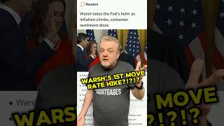 What's WARSH's FIRST Big Move??  RATE HIKE??