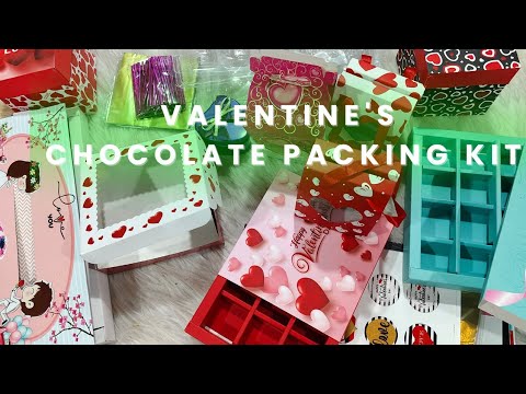 Valentine's special chocolate packing kit
