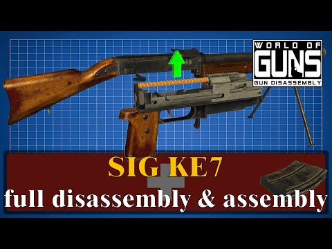SIG KE7: full disassembly & assembly | World of Guns