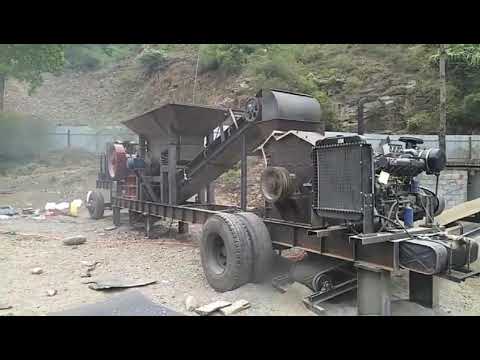 Jingying Machinery--mobile sand making line with impact crusher