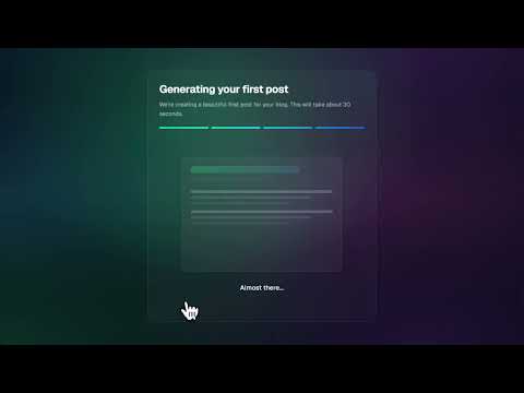 Blogg.so video preview