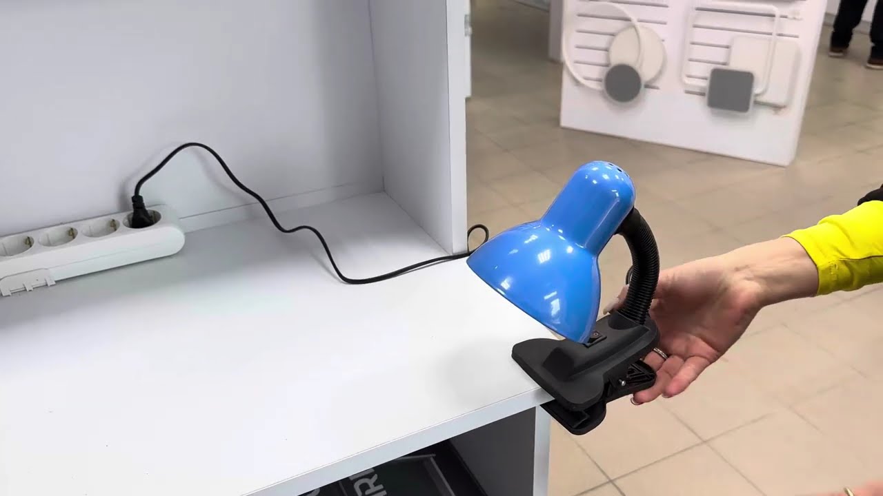 Настольная лампа с прищепкой LOGA LIGHT CL-107 Василек