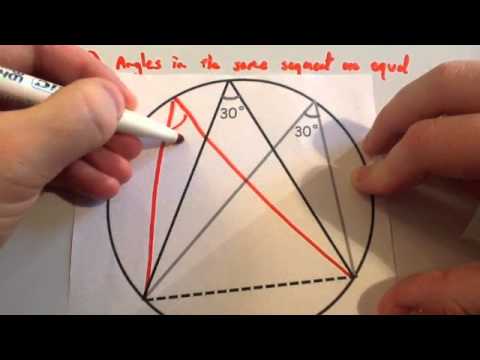 Circle Theorems - Corbettmaths