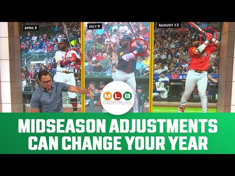 Breaking down Michael Harris II's drastic stance changes | MLB Central