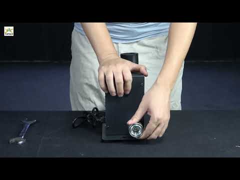 TIPTOP Single Pipe Co2 Jet Machine DMX512 Power Control 2 Channels 6m Gas Hose Carbon Dioxide TP-T27