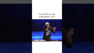 Nick Cannon started singing about his Ex Wife Mariah 😂💀 #shorts