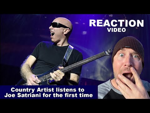 Country Artist Reacts to Joe Satriani for the First Time | REACTION VIDEO
