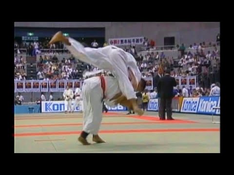 Toshihiko Koga hatte einen göttlichen (Ippon) Seoi Nage