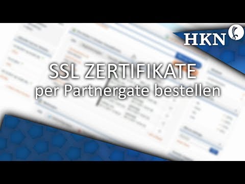 SSL Zertifikat bestellen - HKN GmbH - Partnergate