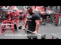 Reverse Grip Barbell Biceps Curls