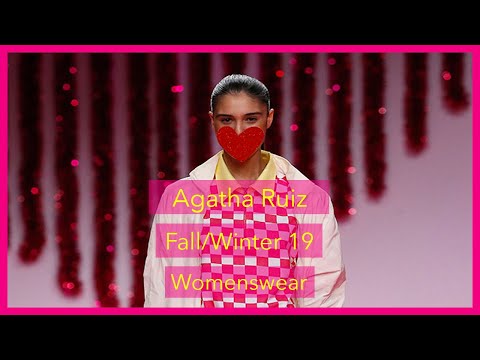 My 60 Second ⏱Fashion Review of the Agatha Ruiz de la Prada #fw19 MBFW Madrid show