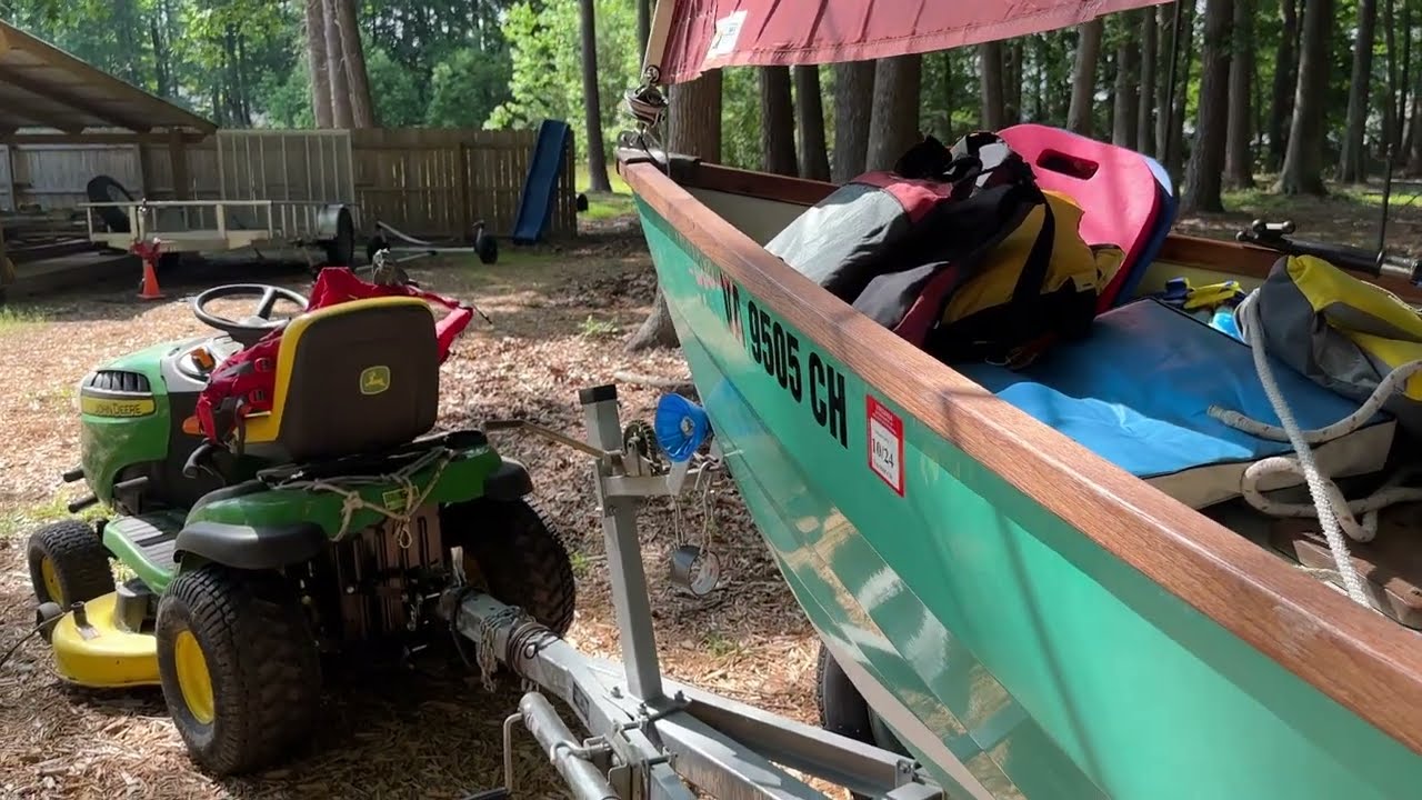 Drascombe Lugger Dry Run aka Yard Sailing