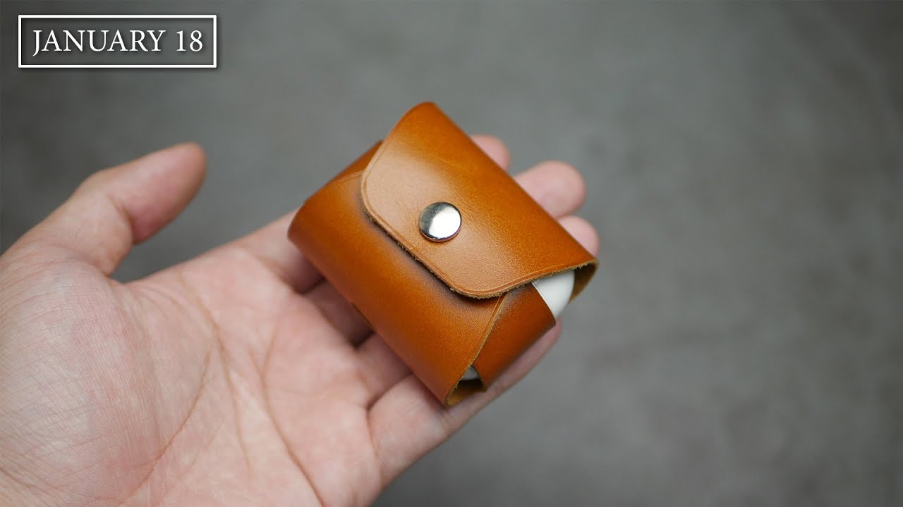 Making an Airpod Leather Case Without Sewing