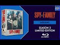 SPY X FAMILY Season 2 Unboxing Limited Edition Blu Ray DVD UK