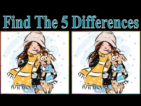 Spot the 5 Difference Have you ever seen such a difficult spot the difference game? (NO.36）