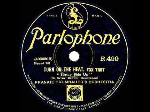 1929 Frankie Trumbauer - Turn On The Heat (Smith Ballew, vocal)