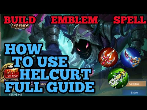 How to use Helcurt guide & best build mobile legends ml 2020