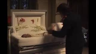 Margot Richardson funeral service open casket video