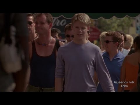 Queer as Folk 2x03 - Justin Walking to Brian HD (The Blower's Daughter)