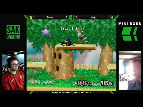 Mini Boss 3 Winners Quarters - Floats (Fox) vs Ninji (Falco)