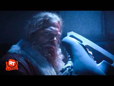 Violent Night (2022) - Santa vs. the Kill Squad Scene | Movieclips