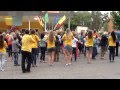 Фирменный лагерный танец вожатых, детей и их родителей - детский лагерь "Орленок ...