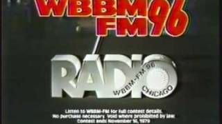 WBBM FM 96 - "Win A Radio Radio" (Promo, 1979)