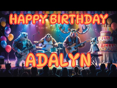 Happy Birthday Adalyn
