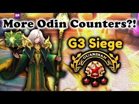 How to Counter Odin Meta?! G3 Siege - Summoners War