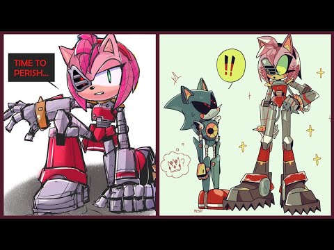 Rusty Rose is SCARY! (Sonic Comic Dub)