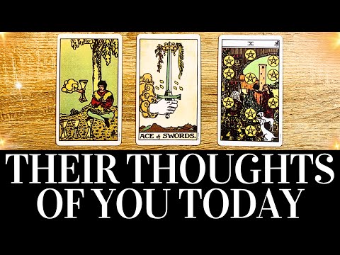 PICK A CARD 🥰🔮 Their THOUGHTS Of YOU Today 🔮🥰 What Is On Their Mind? ❤️ Love Tarot Reading Soulmate