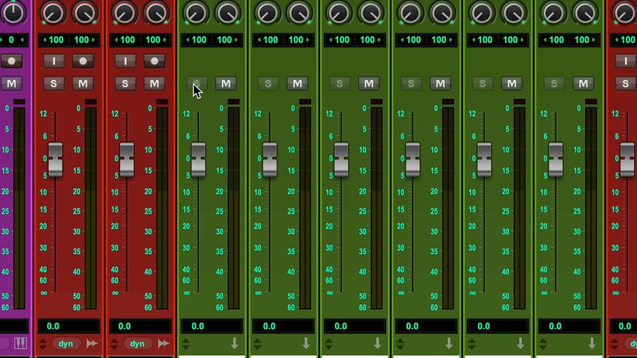 Pro Tools 101 Exercise 8 Tutorial Video: Creating a Basic Mix