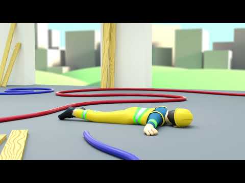 Work safety - slips, trips & falls