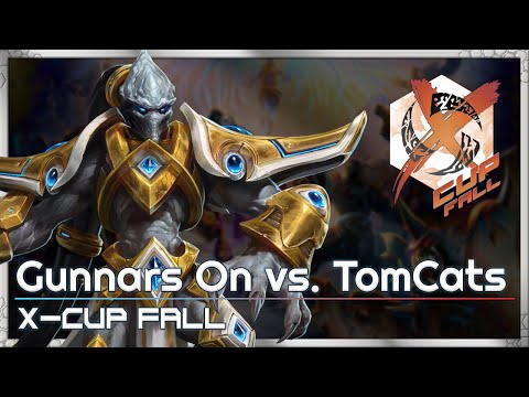 Gunnars On vs. Tomcats - X-Cup Fall Q7 - Heroes of the Storm Tournament