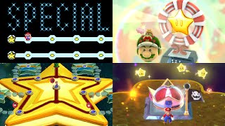 Evolution of Secret Final Levels in Mario games