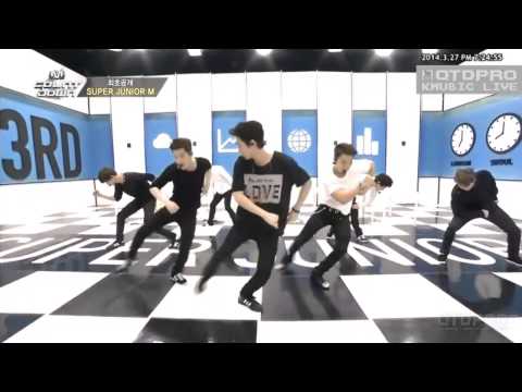 [Live HD] 140327 Super Junior M - SWING [ Kor Ver ] Comeback Stage