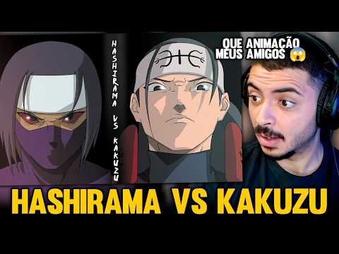 KAMUZ REACTS: HASHIRAMA VS KAKUZU - THE FIGHT WE'VE NEVER SEEN IN THE ANIME! 🔥