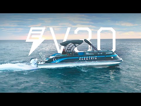 V30 Electric Pontoon – 30' Pontoon with 180HP Electric Power