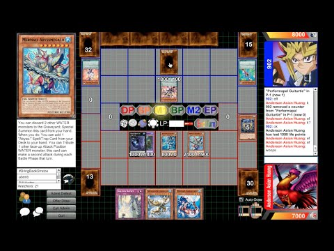 SEXY YuGiOh! DN Match: Mermail Post-BOSH vs Performage and Pals (PePe) Post-BOSH